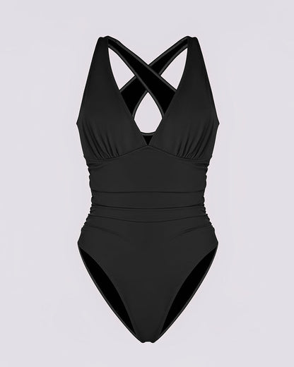 FlexiSculpt™ Plunge Tummy Control Swimsuit