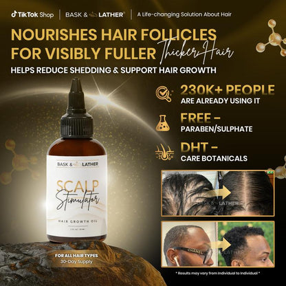BASK AND LATHER Scalp Stimulator